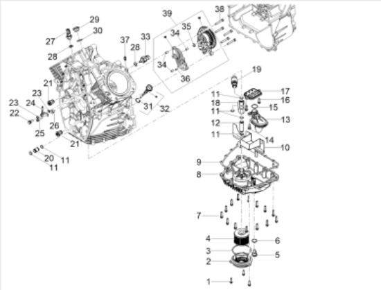 Εικόνα της Ο-ΡΙΝΓΚ ΚΑΠ ΦΙΛΤΡΟΥ ΛΑΔΙΟΥ MG V 100-1A023580