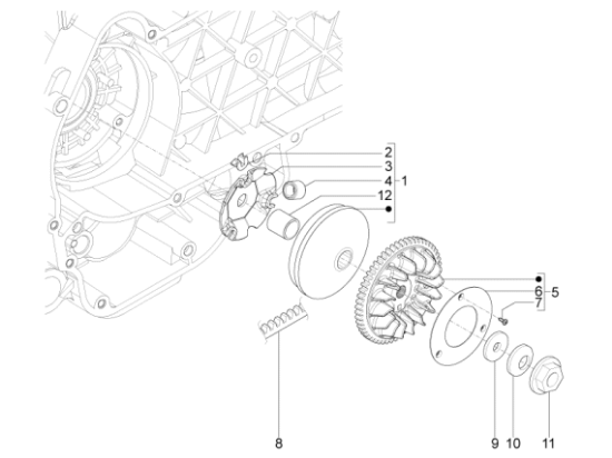 Εικόνα της ΡΟΔΕΛΛΑ ΒΑΡΙΑΤ SCOOTER 125-150-876403