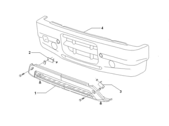 Εικόνα της ΠΡΟΦΥΛΑΚΤΗΡΑΣ ΜΠΡΟΣ PORTER 4x4 MAXXI 07>-6153265