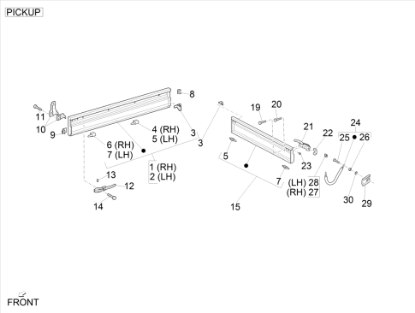 Εικόνα της ΑΛΥΣΙΔΑ ΣΥΓΚΡ ΠΙΣΩ ΠΟΡΤΑΣ PORTER PICK-6628087Z01000