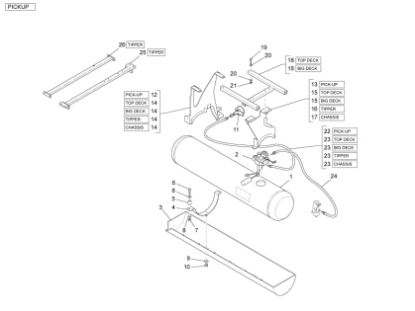 Εικόνα της ΒΙΔΑ ΣΤΑΝ GSM M2001 M10X45-015578