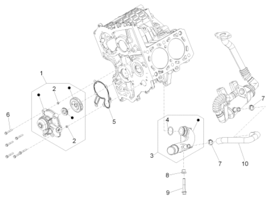 Εικόνα της ΦΛΑΝΤΖΑ ΤΡΟΜΠΑΣ ΝΕΡΟΥ PORTER D120-889470