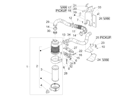 Εικόνα της ΒΑΛΒΙΔΑ ΕΞΑΕΡ PORTER MULTITECH-B005661