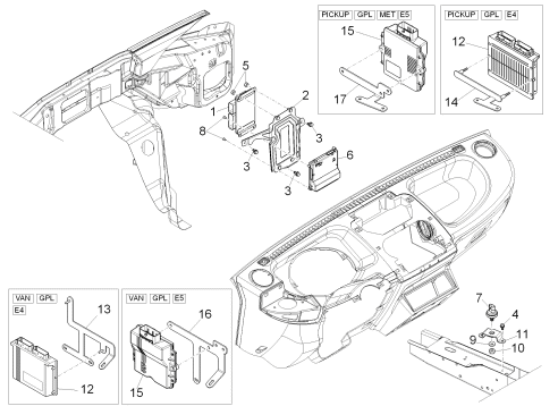 Εικόνα της ΕΓΚΕΦΑΛΟΣ PORTER E4 MULTITECH MY10>-B005888