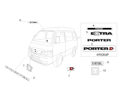 Εικόνα της ΑΥΤ/ΤΟ D120 PORTER MY11?>-B023119