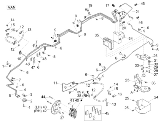 Εικόνα της ΕΓΚΕΦΑΛΟΣ ABS-EBD PORTER D120/MULTITECH-1E001657