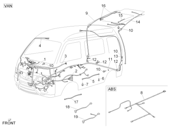 Εικόνα της ΦΙΣΣΑ PORTER ABS (VAN)-B004455