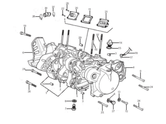 Εικόνα της ΕΙΣΑΓΩΓΗ ΚΑΡΜΠΙΛΑΤΕΡ SX-RX-RS-RCR-SMT 50-1A010664