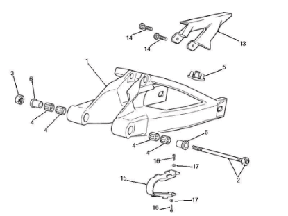 Εικόνα της ΒΙΔΑ ΠΡΟΣΤ/ΚΟΥ ΑΛΥΣΙΔΑΣ RS 50/DERBI GPR-00016041301