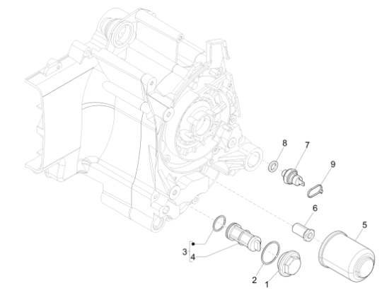 Εικόνα της ΦΙΛΤΡΟ ΛΑΔΙΟΥ SCOOTER 4T 125<>300 CC-1A022356