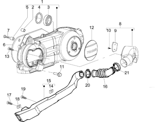 Εικόνα της ΣΩΛΗΝΑΣ ΑΕΡΟΣ LIBERTY RST 125/200-621199