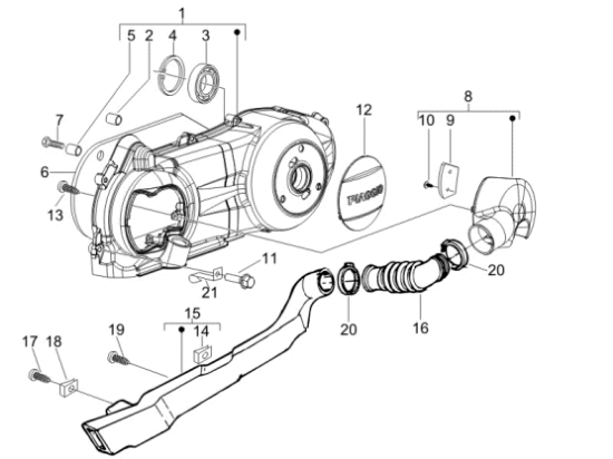 Εικόνα της ΣΩΛΗΝΑΣ ΑΕΡΟΣ LIBERTY RST 125/200-621199