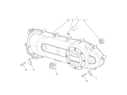 Εικόνα της ΚΑΠΑΚΙ ΚΙΝΗΤΗΡΑ FLY 50 2T-LIB 50 2T-DNA-8256465