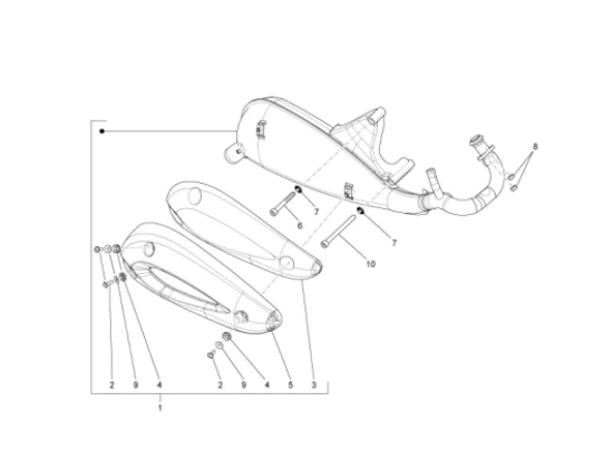 Εικόνα της ΕΞΑΤΜΙΣΗ GILERA RUNNER 50 RST-POWDD CAT-B0187005