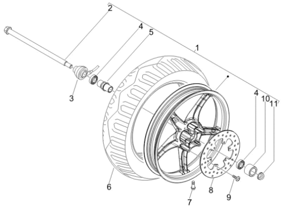 Εικόνα της ΕΛΑΣΤΙΚΟ VEE RUBBER 90/80-16 52J VRM144-562199