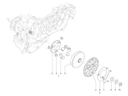 Εικόνα της ΡΟΔΕΛΛΑ ΒΑΡΙΑΤ SCOOTER 125-150-876403