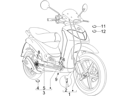 Εικόνα της ΝΤΙΖΑ ΚΟΝΤΕΡ LIBERTY 2T-4T-DERBI SONAR-56457R