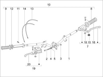 Εικόνα της ΝΤΙΖΑ ΓΚΑΖΙΟΥ FLY 125/150 4T-CM073305