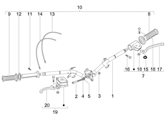 Εικόνα της ΝΤΙΖΑ ΓΚΑΖΙΟΥ FLY 125/150 4T-CM073305