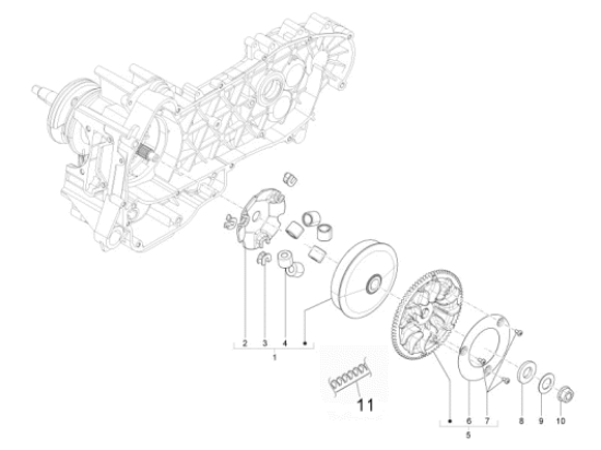 Εικόνα της ΡΟΔΕΛΛΑ ΒΑΡΙΑΤ SCOOTER 125-150-876403