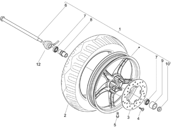 Εικόνα της ΤΡΟΧΟΣ ΜΠΡΟΣ LIBERTY 50<>200-RST 16-56366R