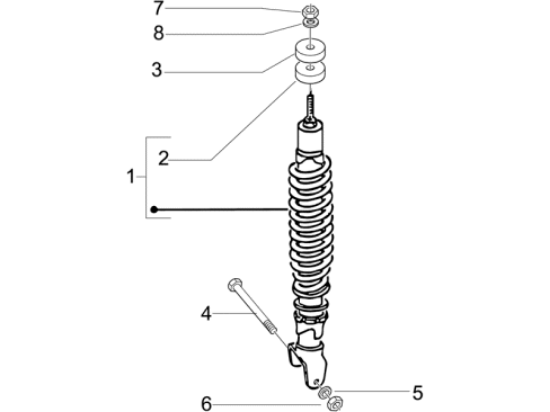 Εικόνα της ΑΜΟΡΤΙΣΕΡ ΠΙΣΩ LIB 50 4T-2T RST-648088