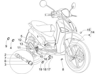 Εικόνα της ΝΤΙΖΑ ΚΟΝΤΕΡ LIBERTY 2T-4T-DERBI SONAR-56457R