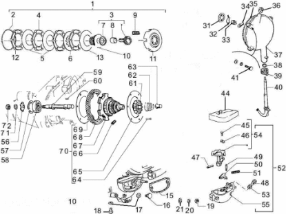 Εικόνα της ΑΜΠΡΑΓΙΑΖ VESPA ΡΧ125 ΚΟΜΠΛΕ-2886506