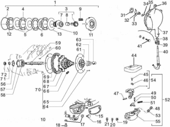 Εικόνα της ΑΜΠΡΑΓΙΑΖ VESPA ΡΧ125 ΚΟΜΠΛΕ-2886506