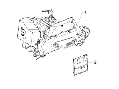 Εικόνα της ΣΕΤ ΦΛΑΝΤΖΕΣ+ΤΣΙΜ SCOOTER 50 2Τ-497544