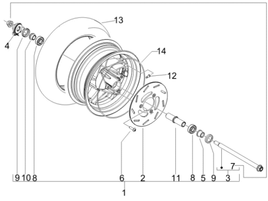 Εικόνα της 120/90 - 10 57J REGGAE TL-MC057104