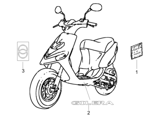 Εικόνα της ΣΗΜΑ ΠΟΔΙΑΣ GILERA STALKER-STORM 2007-654092