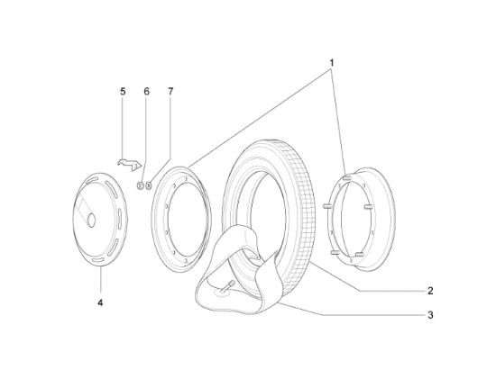 Εικόνα της ΕΛΑΣΤΙΚΟ MICHELIN 100/90-10 S83-1R000080