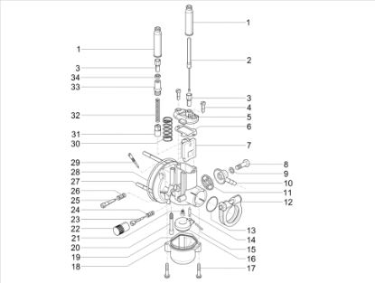 Εικόνα της ΒΑΛΒΙΔΑ ΚΑΡΜΠΥΛΑΤΕΡ ΑΕΡΑ 19-19 V5X2/V5X3-098149