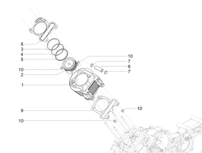 Εικόνα της ΚΥΛΙΝΔΡΟΣ ΑΡΕ CALESSINO-KIT1U000025