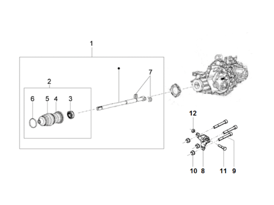 Εικόνα της ΒΙΔΑ M12x85x1.25-646139