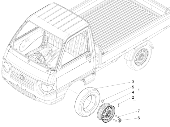 Εικόνα της ΕΛΑΣΤΙΚΟ 155 R 12C PORTER-QUARGO (CSR)-1E004546