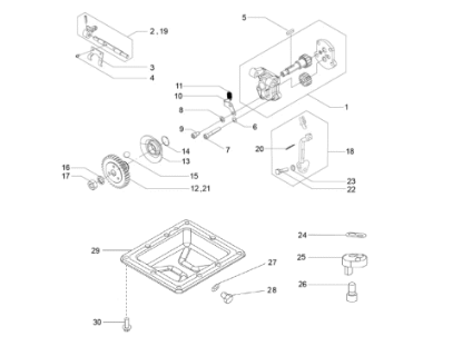 Εικόνα της ΒΙΔΑ M6X1X25-E9176007