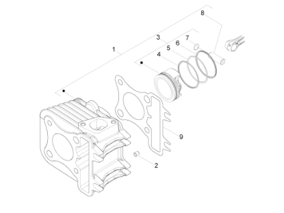 Εικόνα της ΕΛΑΤΗΡΙΟ ΠΙΣΤ STD SC 50 CC 4T ΑΝΩ-969215