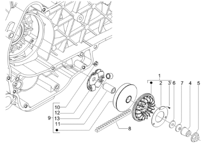 Εικόνα της ΡΟΔΕΛΛΑ ΒΑΡΙΑΤ SCOOTER 125-150-876403