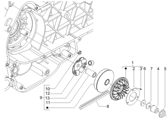 Εικόνα της ΡΟΔΕΛΛΑ ΒΑΡΙΑΤ SCOOTER 125-150-876403