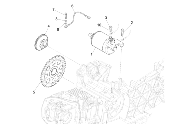 Εικόνα της ΚΟΡΩΝΑ ΒΟΛΑΝ SCOOTER 125 150 E3-E4-E5-1A006073