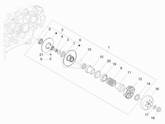 Εικόνα της ΠΕΙΡΑΚΙ ΔΙΣΚΟΥ ΚΟΜΠΛΕΡ ΤΥΡΗ125-SKIP125-431092