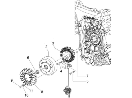 Εικόνα της ΒΟΛΑΝ SCOOTER 125-150 4Τ 2V Ε3 ΚΟΜ-643166