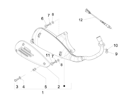 Εικόνα της ΕΞΑΤΜΙΣΗ VESPA LX 150 FL I.E MY09-B0173915