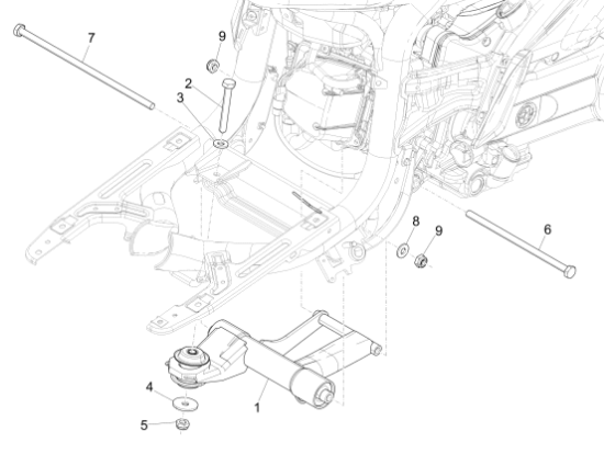 Εικόνα της ΜΠΡΑΤΣΟ ΚΙΝΗΤΗΡΑ LIBERTY 50 iGet 4T 3V-1C001641