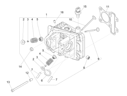 Εικόνα της ΑΣΦΑΛΕΙΑ ΒΑΛΒΙΔΩΝ SCOOTER 50/125 4T-843338