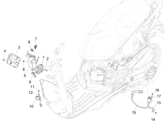 Εικόνα της ΕΓΚΕΦΑΛΟΣ ΨΕΚΑΣΜΟΥ SCOOTER 50 IGET-1D001086R