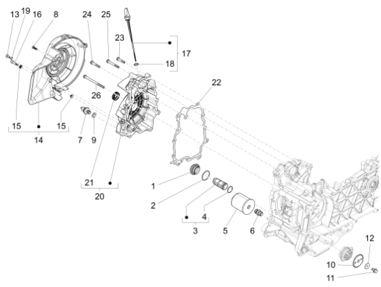 Εικόνα της ΔΕΙΚΤΗΣ ΣΤΑΘΜΗΣ ΛΑΔΙΟΥ SC 125/150 4T 3V-1A000619