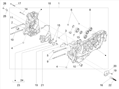 Εικόνα της ΚΑΡΤΕΡ SCOOTER 125<>150 IGET CAT1-CM2725050A